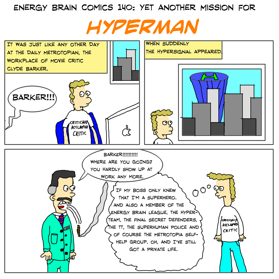 Yet Another Mission for Hyperman