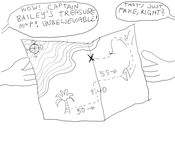 Captain Bailey's Treasure Map
