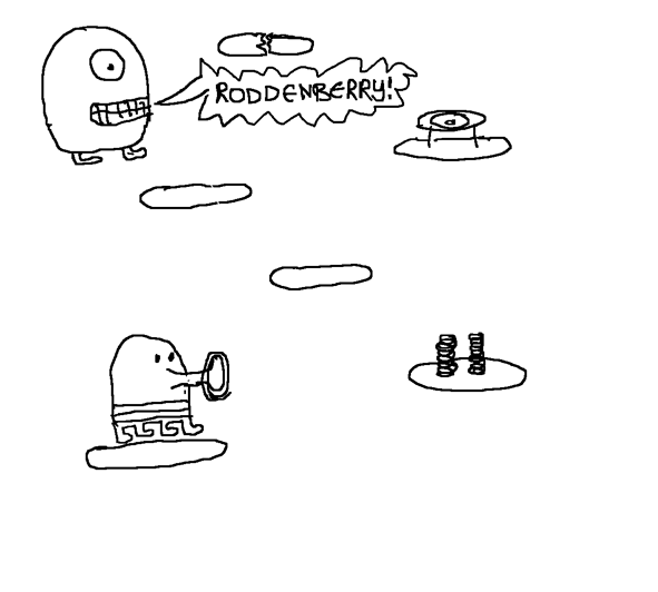 I suck at Doodle Jump! Doodle Jump