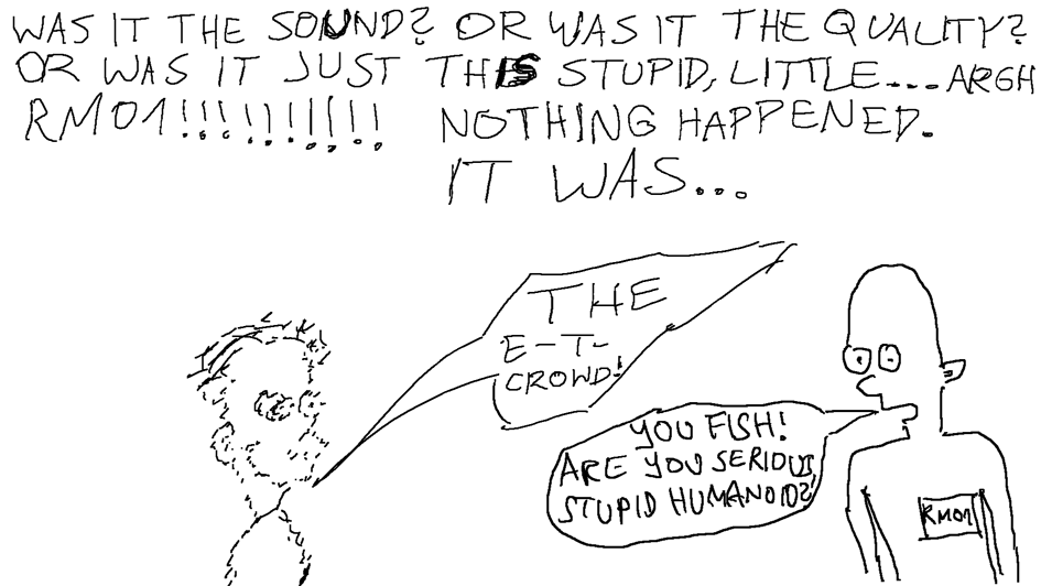 "This, Jen, is the internet!" The ET Crowd