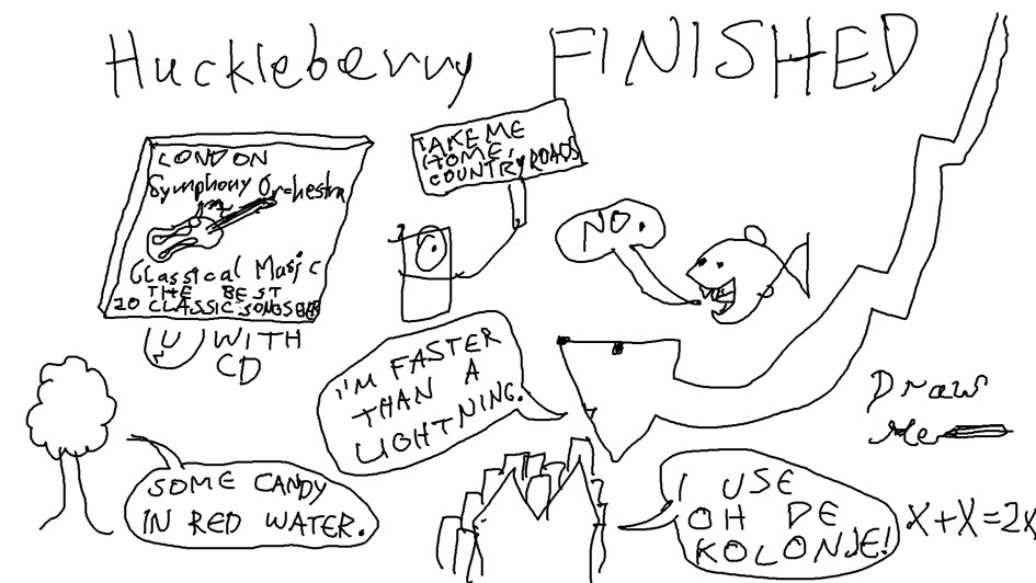 Huckleberry Finished