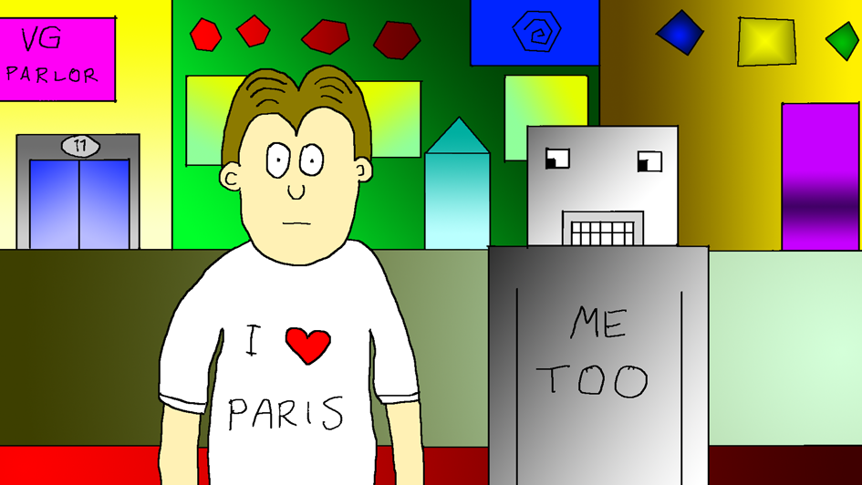 Jerry And Spacebot In The Future (by Leon)
