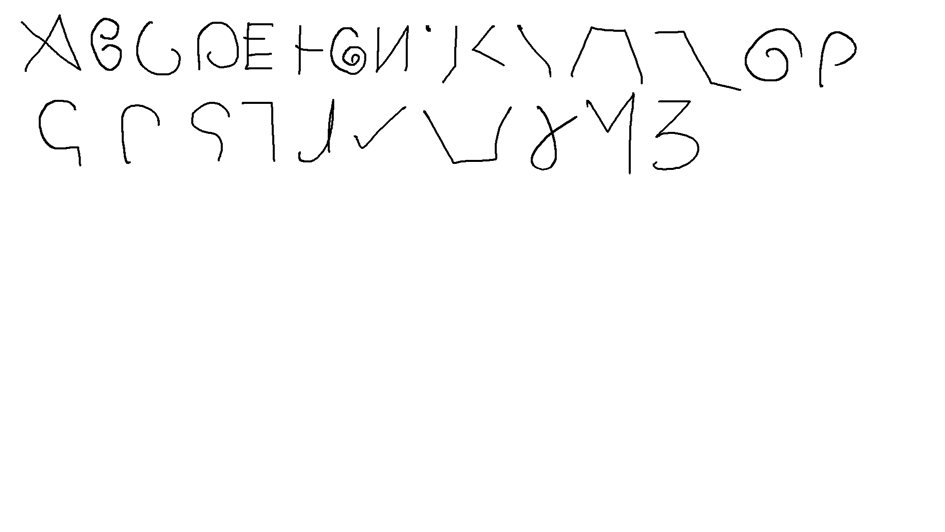 Strange Alphabet