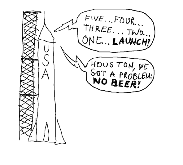 Thirsty Astronauts