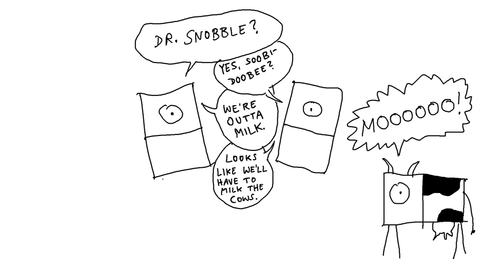 Snobble Cow
